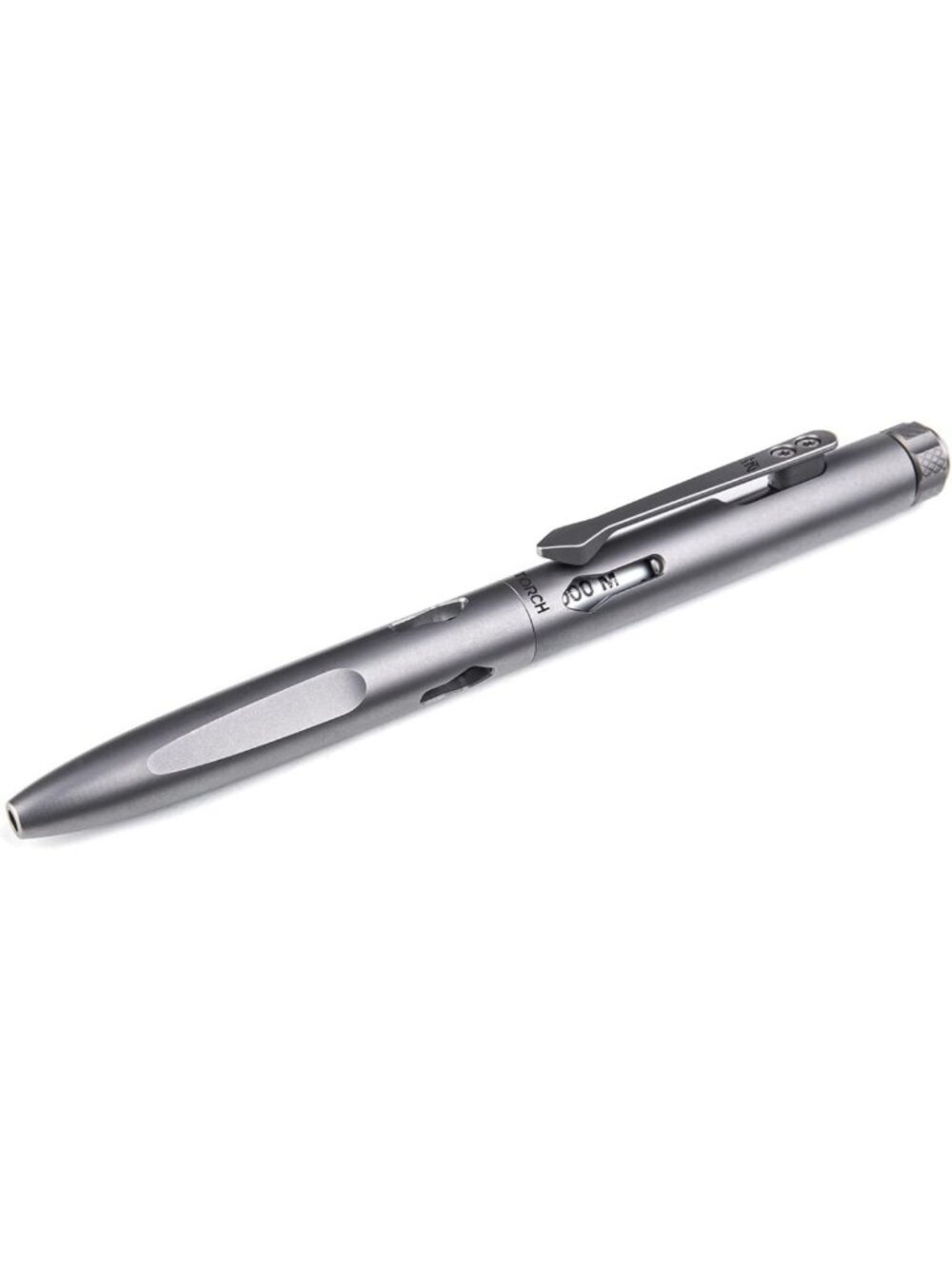 Lightweight Titanium Alloy Pen with Stress-Relief Spinner & Bolt-Action Design